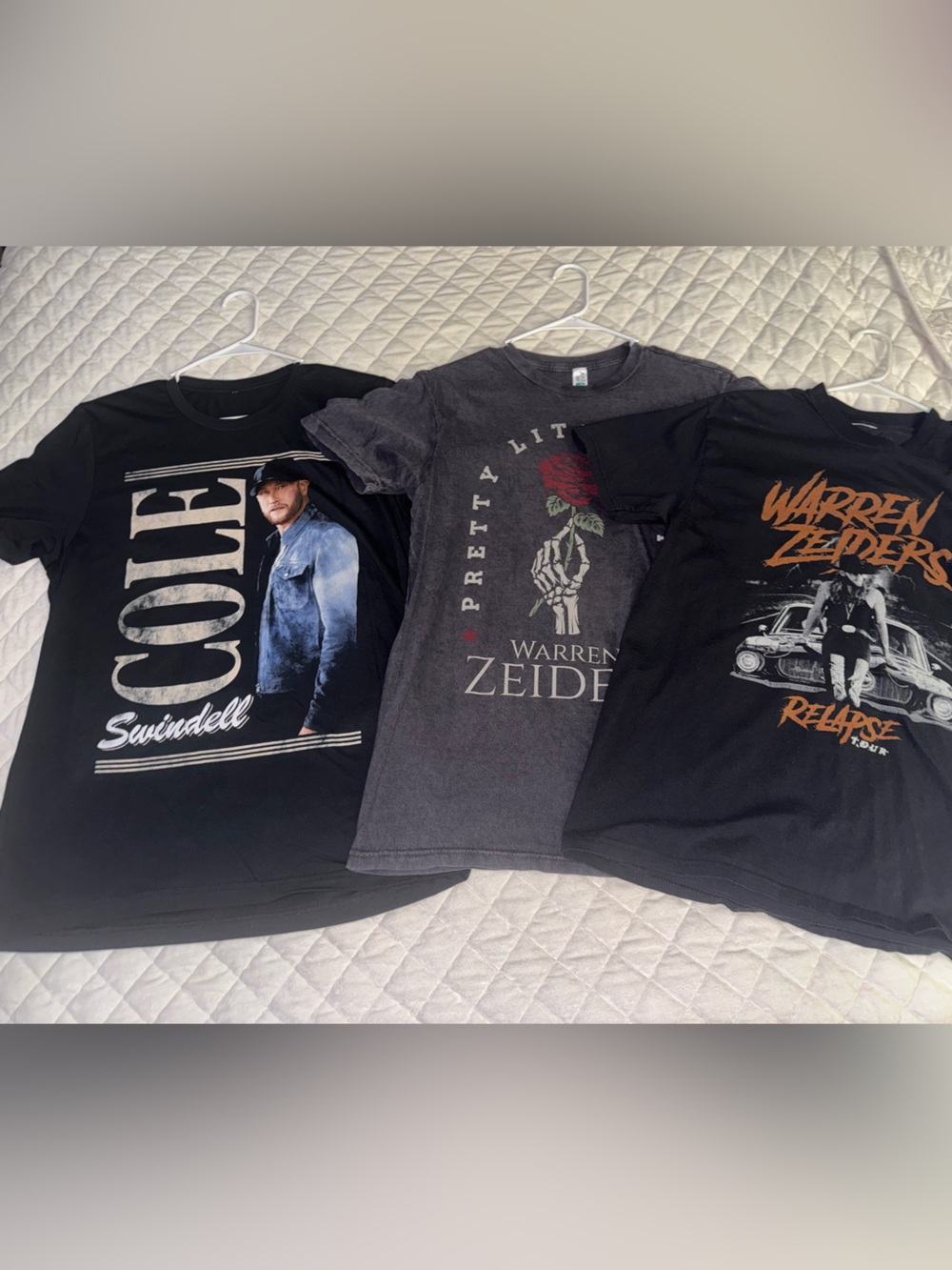 Concert shirts